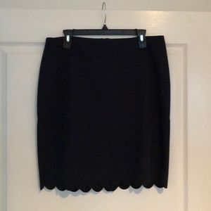 Navy Blue Skirt